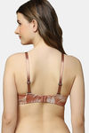 Triumph Padded Wired Medium Coverage T-Shirt Bra - Brown Dark Combination — thumbnail 2